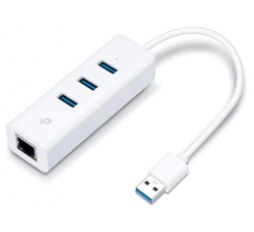 Slika proizvoda: TP-Link USB3.0 na Gigabit mrežni adapter, USB3.0×3 hub