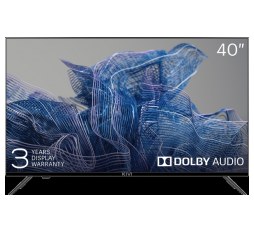 Slika proizvoda: 40', FHD, Google Android TV, Black, 1920x1080, 60 Hz, , 2x8W, 41 kWh/1000h , BT5, HDMI ports 3, 24 months