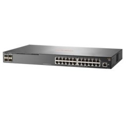 Slika proizvoda: Aktiva - Switch HPE SWITCH ARUBA 2930F 24G 4SFP POE+ 370W JL261A