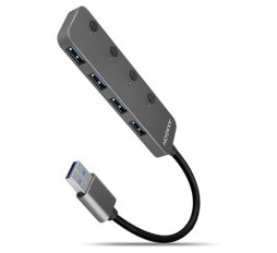 Slika proizvoda: Aktiva - USB Hub USB HUB 4xUSB3.2Gen1 AM, 0,2m, 5Gbps, 5V/1,5A, HUE-MSA, AXA
