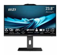 Slika proizvoda: All-in-One Computer MSI PRO AP242P 14M Core i3 / 8 GB RAM / 512 GB SSD / 23.8" FHD / Windows 11 Pro (Black)