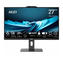 Slika proizvoda: All-in-One Computer MSI PRO AP272P 14M Core i7 / 16 GB RAM / 512 GB SSD / 27" FHD / Windows 11 Pro (Black)