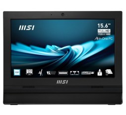 Slika proizvoda: All-in-one MSI PRO AP162T ADL-042XEU Intel N100 / 8GB / 256GB SSD / 15.6" FHD / Windows 11 Pro / black
