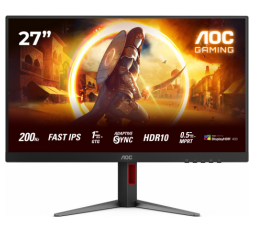 Slika proizvoda: AOC 27G4HA 27", DP, 2xHDMI, HAS, 200Hz, zvuč.