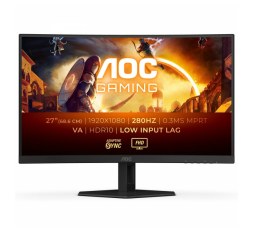 Slika proizvoda: AOC 27G4XE 27", DP, 2xHDMI, 280Hz, 1ms