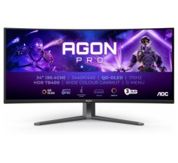 Slika proizvoda: AOC AGON AG346UCD,QD-OLED, 2xHDMI, DP, USB, 175Hz