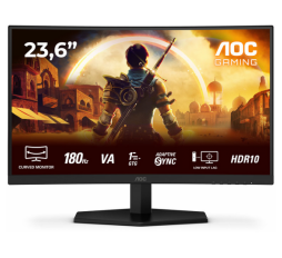 Slika proizvoda: AOC C24G42E 23,8", 2xHDMI, DP, 180Hz, zvuč.