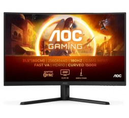 Slika proizvoda: AOC CQ32G4VE, 31,5" QHD, HDMIx2, DP, 180Hz, HAS