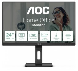 Slika proizvoda: AOC IPS 23,8" 24P3C, HDMI, DP, USB3-C, HAS, zvuč.
