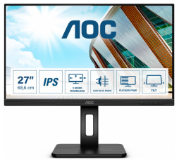 Slika proizvoda: AOC LED IPS 27" 27P2Q, VGA, HDMI, DP, USB
