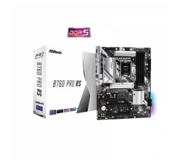 Slika proizvoda: ASRock MB B760 PRO RS, S.1700, 4xDDR5/7200MHz(OC), PCIe 5.0, 2.5 G-LAN, USB-C, DP/HDMI, ATX