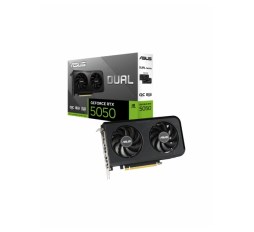 Slika proizvoda: Asus Dual GeForce RTX 5050 8GB GDDR6 OC Edition, 8GB GDDR6/128-bit, PCIe 5.0x16, HDMI/3×DP