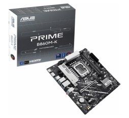 Slika proizvoda: Asus MB Prime B860M-K, S.1851, 2xDDR5/8400(OC), 2.5G-LAN, HDMI/DP, mATX