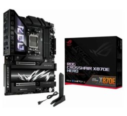 Slika proizvoda: Asus MB ROG Crosshair X870E Hero, S.AM5, 4xDDR5/8600(OC), PCIe 5.0, 5 G-LAN, USB4, HDMI, WiFi, ATX