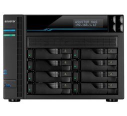 Slika proizvoda: ASUSTOR Tower Lockerstor8 - 8 Bay NAS Intel ATOM C3538 Quad-Core, 8GB DDR4, 10GbE x 2, 2.5GbEx2, USB3.2Gen1x2, M.2 SSD 
