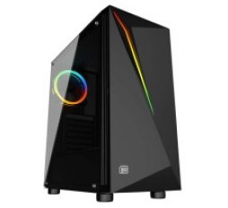 Slika proizvoda: Bit Force RIPPER RGB-2 Midi Tower RGB Gaming PC ATX kućište bez napajanja, crno