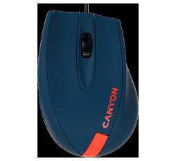 Slika proizvoda: CANYON M-11, Wired Optical Mouse with 3 keys, DPI 1000 With 1.5M USB cable,Blue-Red,size 68*110*38mm,weight:0.072kg