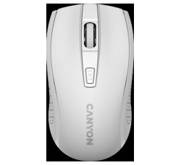 Slika proizvoda: CANYON MW-7, 2.4Ghz wireless mouse, 6 buttons, DPI 800/1200/1600, with 1 AA battery ,size 110*60*37mm,58g,white