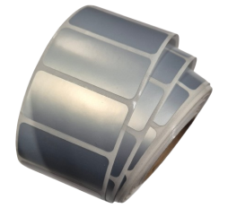 Slika proizvoda: Etikete 40x20 - 1000 kom rola,f40, PET silver