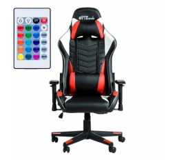 Slika proizvoda: Gaming stolica BYTEZONE WINNER z LED osvetlitvijo in daljinskim upravljalcem, Rdeč