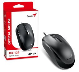 Slika proizvoda: Genius DX-125, optički miš, USB, crni