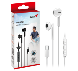 Slika proizvoda: Genius HS-M366, in-ear slušalice, bijela