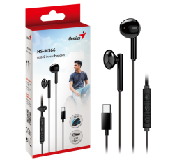 Slika proizvoda: Genius HS-M366, in-ear slušalice, crna
