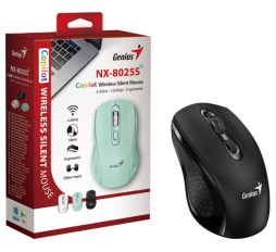 Slika proizvoda: Genius NX-8025S, bežični miš, silent, BT, crni