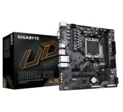 Slika proizvoda: Gigabyte B650M S2H, S.AM5, 2×DDR5/ 6400 MHz(OC), PCIe 4.0, D-SUB/HDMI/DP,  mATX