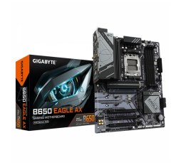 Slika proizvoda: Gigabyte MB B650 EAGLE AX, S.AM5, 4×DDR5/7600(OC), PCIe 4.0, G-LAN, 1×DP/HDMI, USB-C, WiFi, ATX