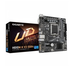 Slika proizvoda: Gigabyte MB H610M H V3 DDR4, S.1700, 2xDDR4/3200, PCIe 4.0, G-LAN, VGA/HDMI, mATX