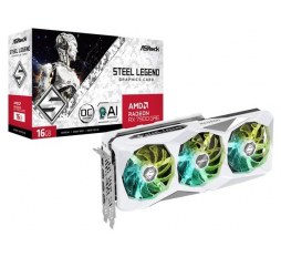 Slika proizvoda: Grafička kartica VGA ASR RX7900GRE Steel Legend 16G OC