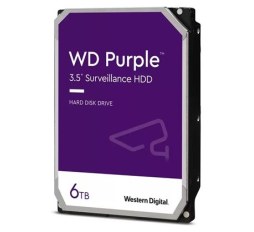 Slika proizvoda: HDD - Interni disk HDD Interni WD Purple Surveillance 6TB 3,5" SATA WD64PURZ HDD INT 6TB WD Purple