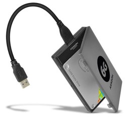 Slika proizvoda: HDD ladica AXAGON ADSA-1S6 USB3.0 - SATA HDD/SSD 2,5" ladica + Adapter