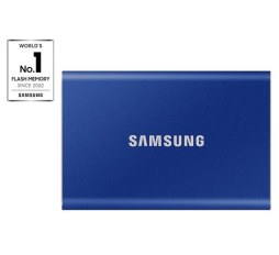Slika proizvoda: HDD - SSD disk SSD Eksterni 500GB SAM Portable T7 Indigo Blue USB 3.2 MU-PC500H/WW SSD EXT 500GB