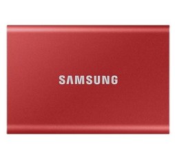 Slika proizvoda: HDD - SSD disk SSD Eksterni 500GB SAM Portable T7 Metallic Red USB 3.2 MU-PC500R/WW SSD EXT 500GB