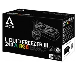 Slika proizvoda: Hladnjak Vodeno hlađenje za procesor Arctic Liquid Freezer III 240 A-RGB(black) Liquid Freezer III 240 A-RGB (black)