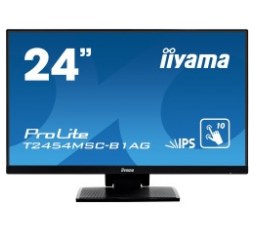 Slika proizvoda: IIYAMA 24" T2454MSC-B1AG (23.8") 1920×1080 IPS LED, PCAP 10P Touchscreen, Anti Glare, 4ms, VGA/HDMI, USB3.0×2, zvučnici, crni