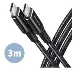 Slika proizvoda: Kabel CC USB CM 2.0 <> USB CM, 3,0 m, Crna, HQ, BUCM-CM30AB