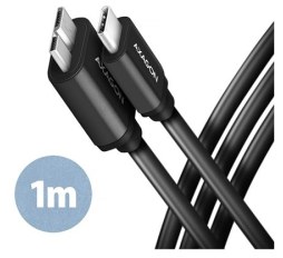 Slika proizvoda: Kabel CC USB CM 3.2Gen1 -> USB MicroBM Superspeed, 1m, AXA BUMM3-CM10AB