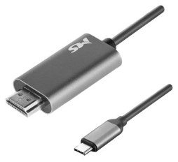 Slika proizvoda: Kabel CC USB CM -> HDMI 1.4, 2m 4K/30H, V-HC300, MS Cable V-HC300