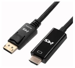 Slika proizvoda: Kabel MS CABLE Display port -> HDMI F, 2m, 4K/30Hz, V-HD3200, crni Cable V-HD3200