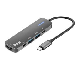 Slika proizvoda: Kabel MS CABLE USB HUB C110, HDMI1.4+USB3.0+USB2.0+TYPE C 2.0+PD