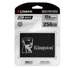 Slika proizvoda: Kingston SSD KC600, R550/W500,256GB, 7mm, 2.5"