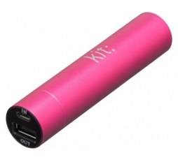 Slika proizvoda: KIT prenosna baterija PWRP2PIKT 2000mAh, roza