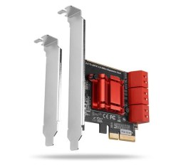Slika proizvoda: Kontroler AXAGON PCES-SA6 PCIE CONTROLLER 6X SATA 6G