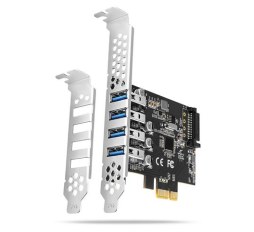 Slika proizvoda: Kontroler AXAGON PCEU-43RS PCIe Adapter 4x USB3.0
