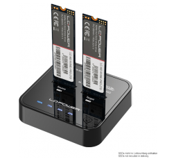 Slika proizvoda: LC-Power dock 2x m.2 NvME