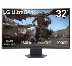 Slika proizvoda: LG 32" LED VA, 32GS60Q, QHD, HDMIx2, DP, 180Hz,1ms