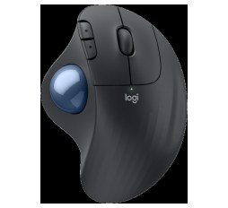Slika proizvoda: LOGITECH ERGO M575S Wireless Trackball  - GRAPHITE+BLUE BALL - BT - EMEA28-935